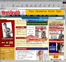 Men's Health Screenshot